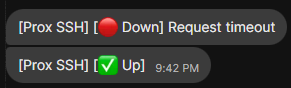 Uptime Kuma Signal Alert